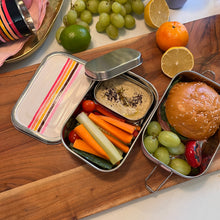 Load image into Gallery viewer, Retro Stripe Bento Lunchbox
